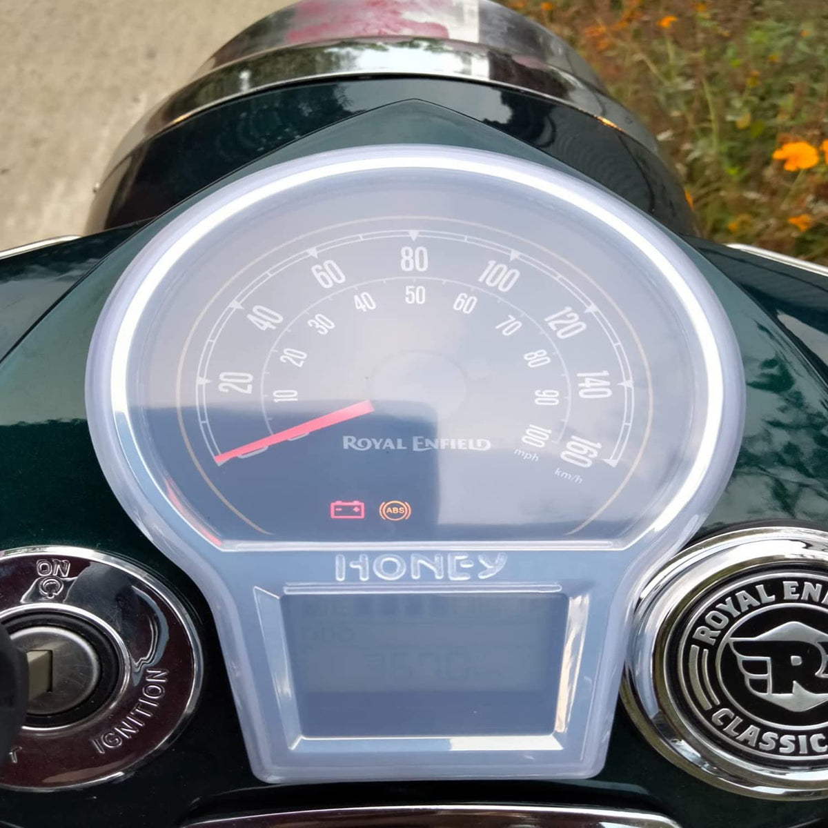 Royal enfield shop meter cap