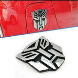 Transformer Logo Car Emblem 3D Badge Auto Racing Sport Sticker Decal