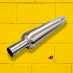 Mini Twin Legal Exhaust for Classic BS3-BS6 Stainless Steel