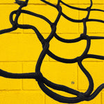 Black Latex Bungee Cargo Net Strech to 30"x30"